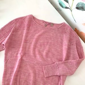 Anthropologie Kitted & Knotted Sweater